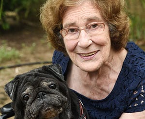 Pets are part of the family at Regency Green Aged Care