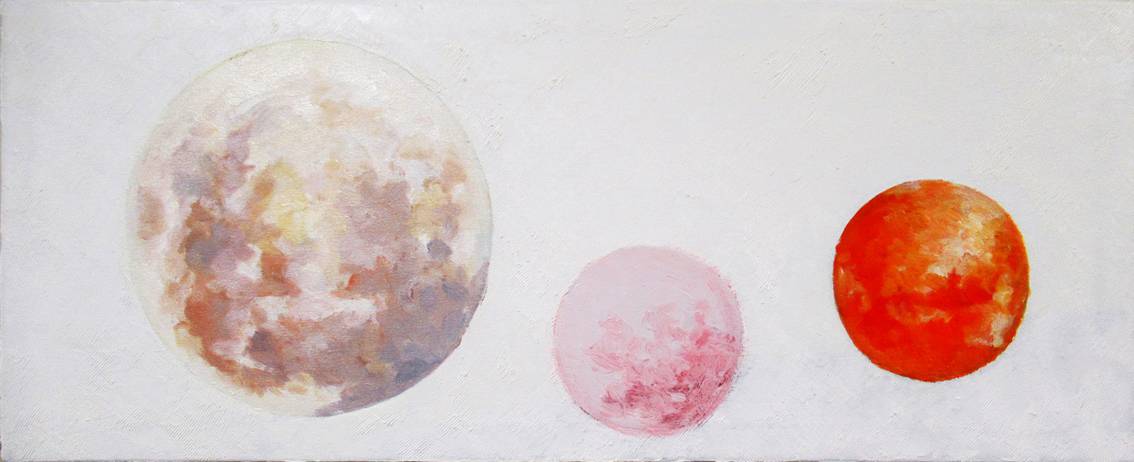 Painting#100-Three-Moons