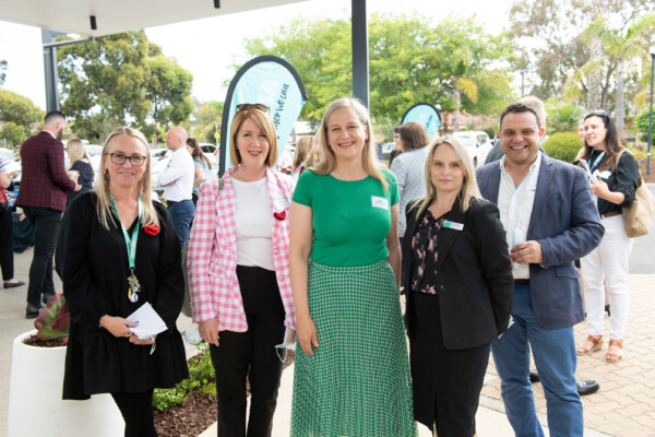 UnitingSA team members at the Westminster Village Redevelopment launch