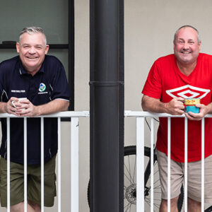 Housing brings hope - the best of mates