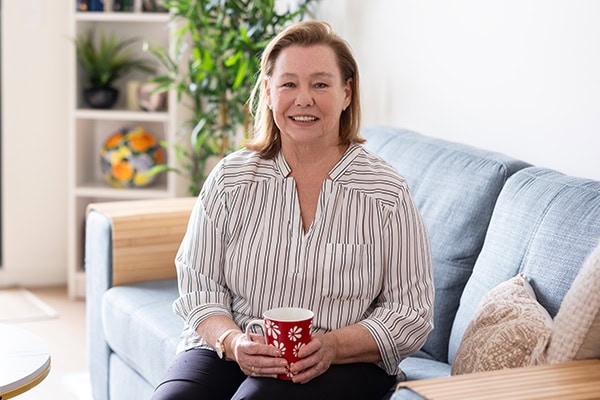 Heather found a place to call home at Uniting on Devonport