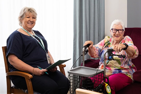 Margaret knows the importance of quality aged care.